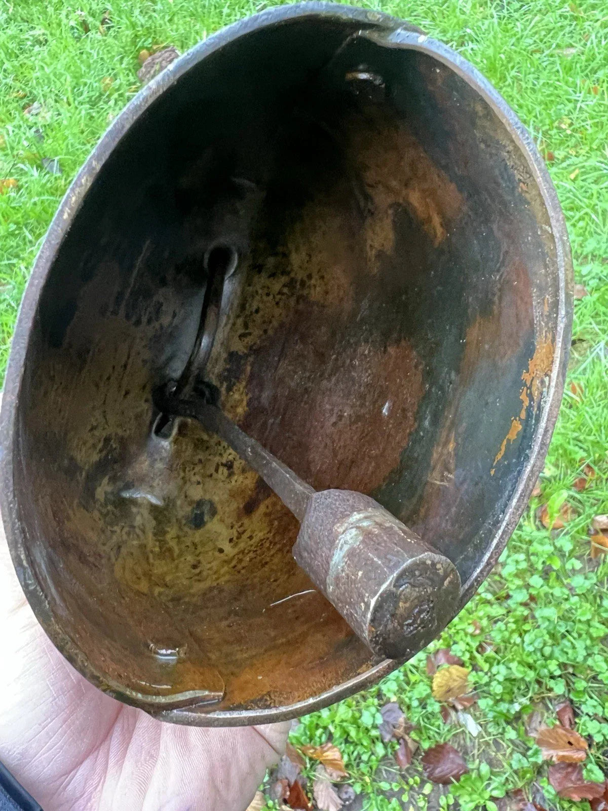 CLOCHE SONNAILLE FER FORGE ART POPULAIRE DEVOUASSOUD