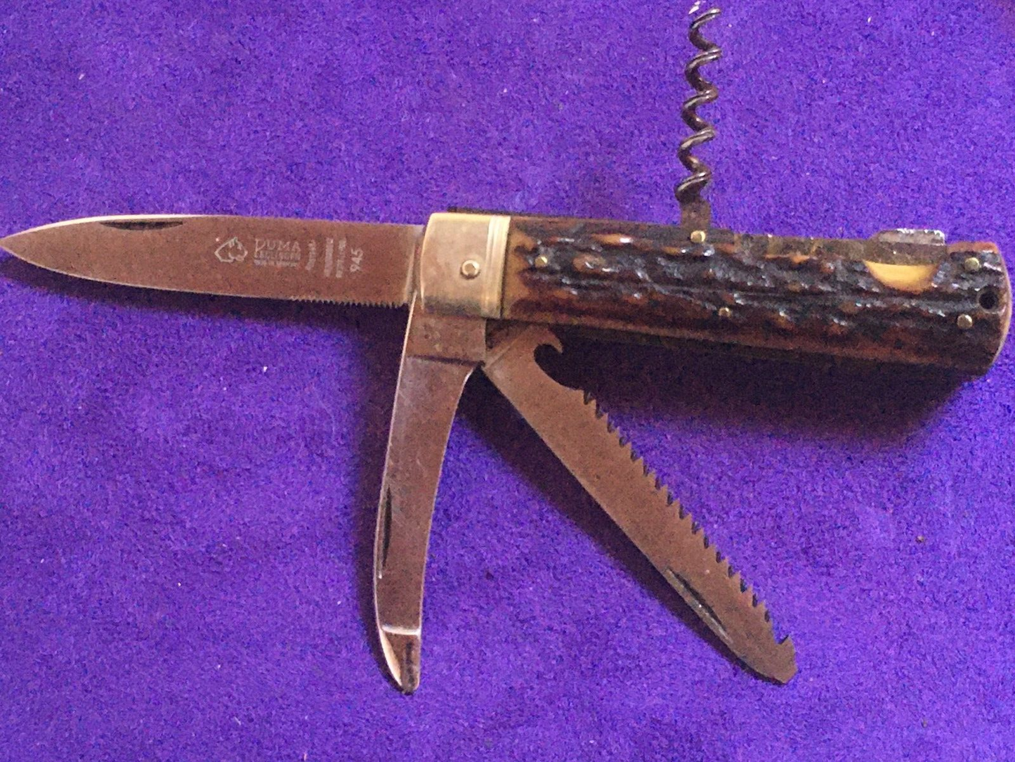 Couteau chasse Jagdmesser PUMA 945 vintage 1970