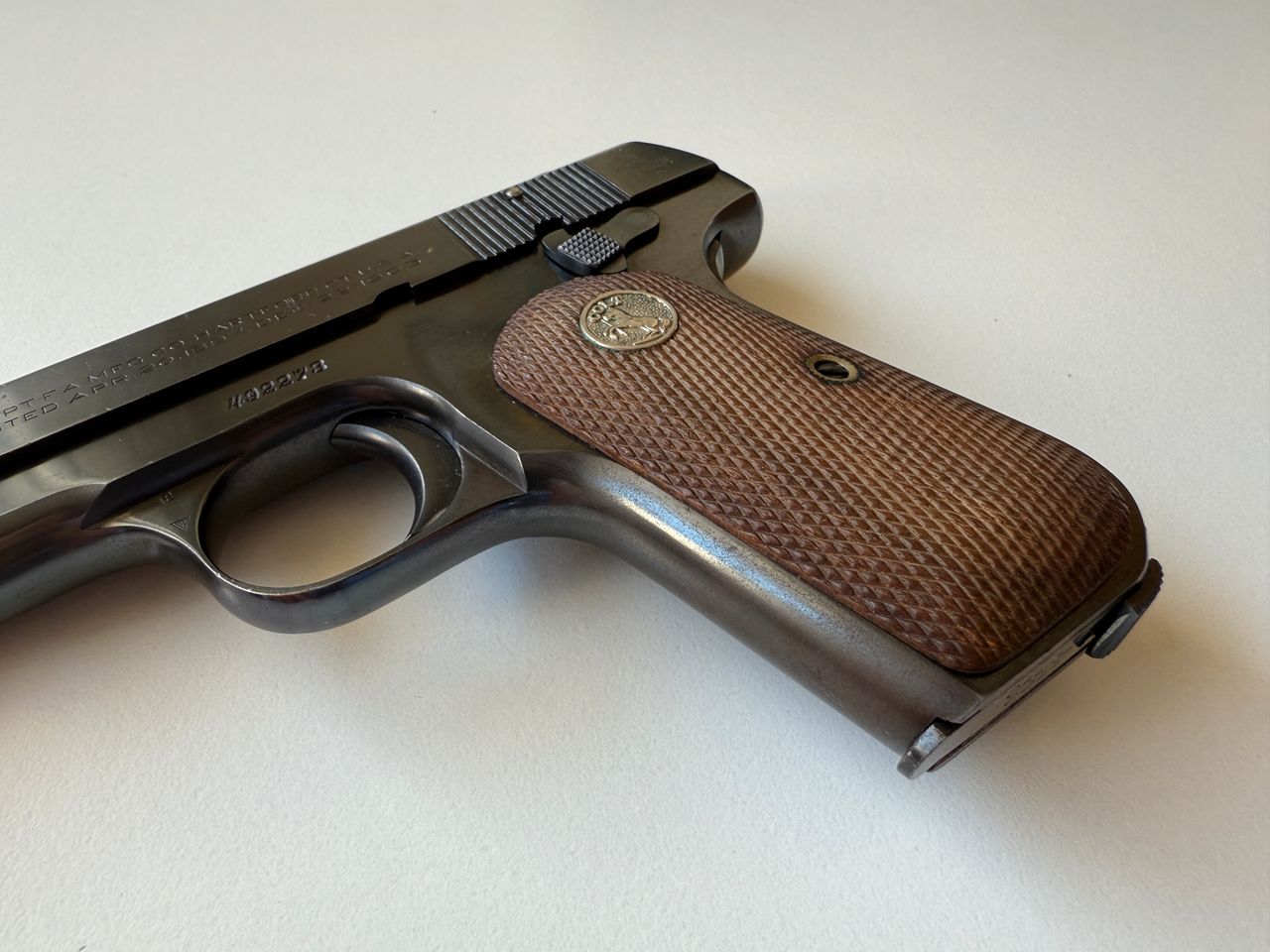 Magnifique coffret Colt Modèle 1903 32 ACP