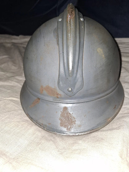 Casque Adrian Modèle 1915 – Génie Français, Insigne 1er Type