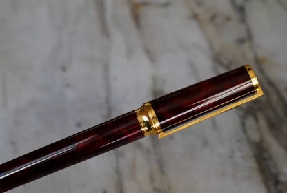 GRAND STYLO PLUME S.T. DUPONT MONTPARNASSE XL OR 18K