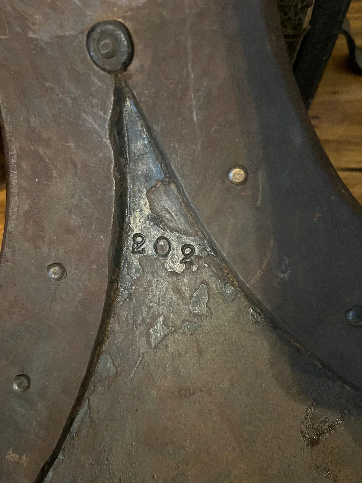 Ancien cuirasse de cuirassier de la garde impériale