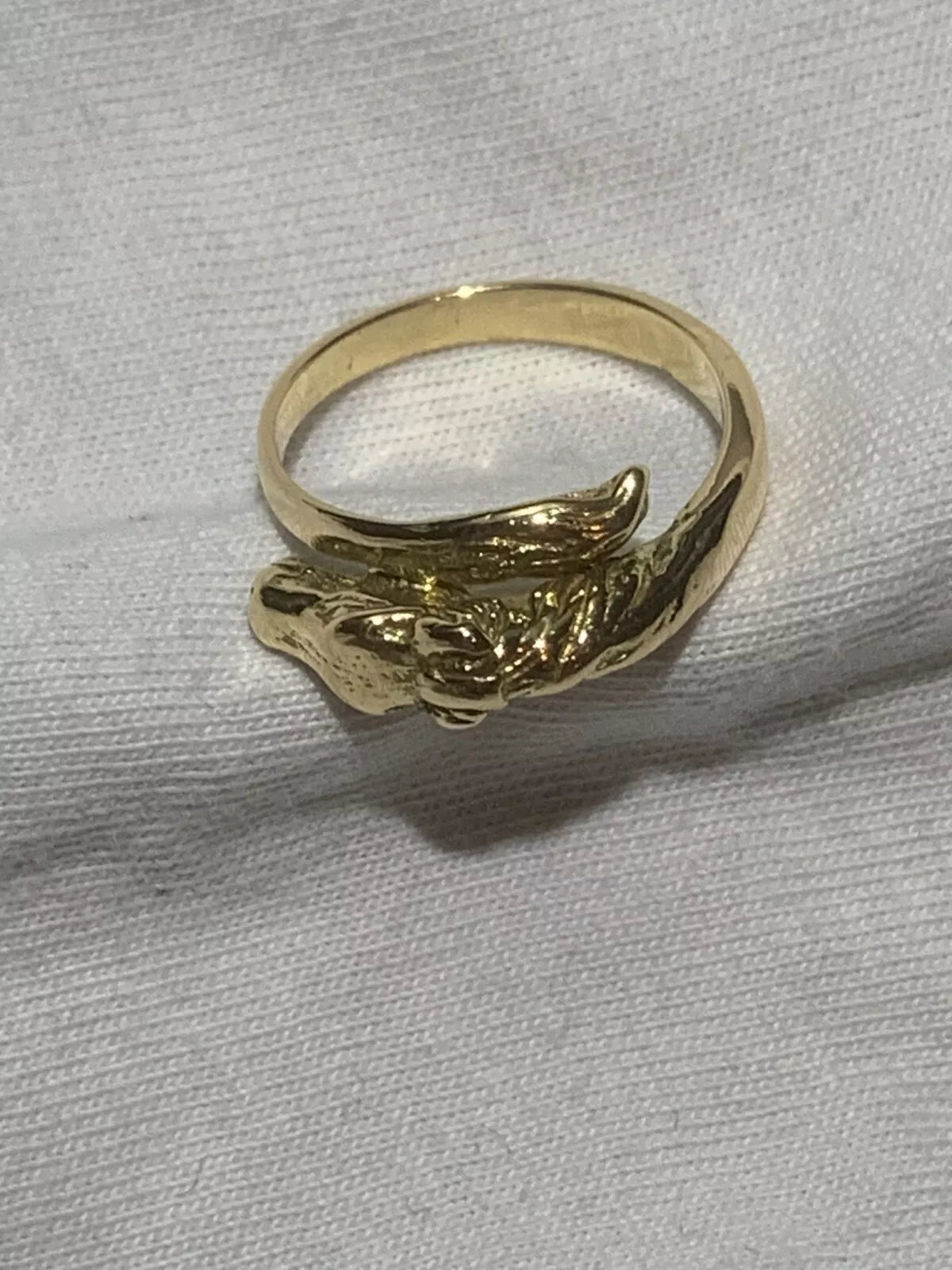 Magnifique bague en or jaune 18 carats