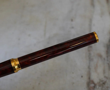 GRAND STYLO PLUME S.T. DUPONT MONTPARNASSE XL OR 18K