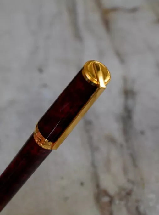 GRAND STYLO PLUME S.T. DUPONT MONTPARNASSE XL OR 18K