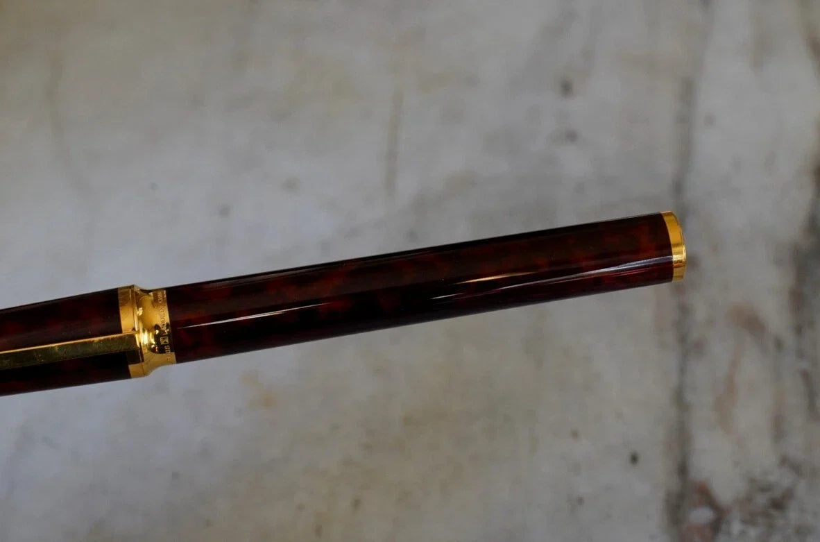 GRAND STYLO PLUME S.T. DUPONT MONTPARNASSE XL OR 18K