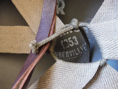 CASQUE PARACHUTISTE COMPLET MODELE 51 ORIGINAL 1953