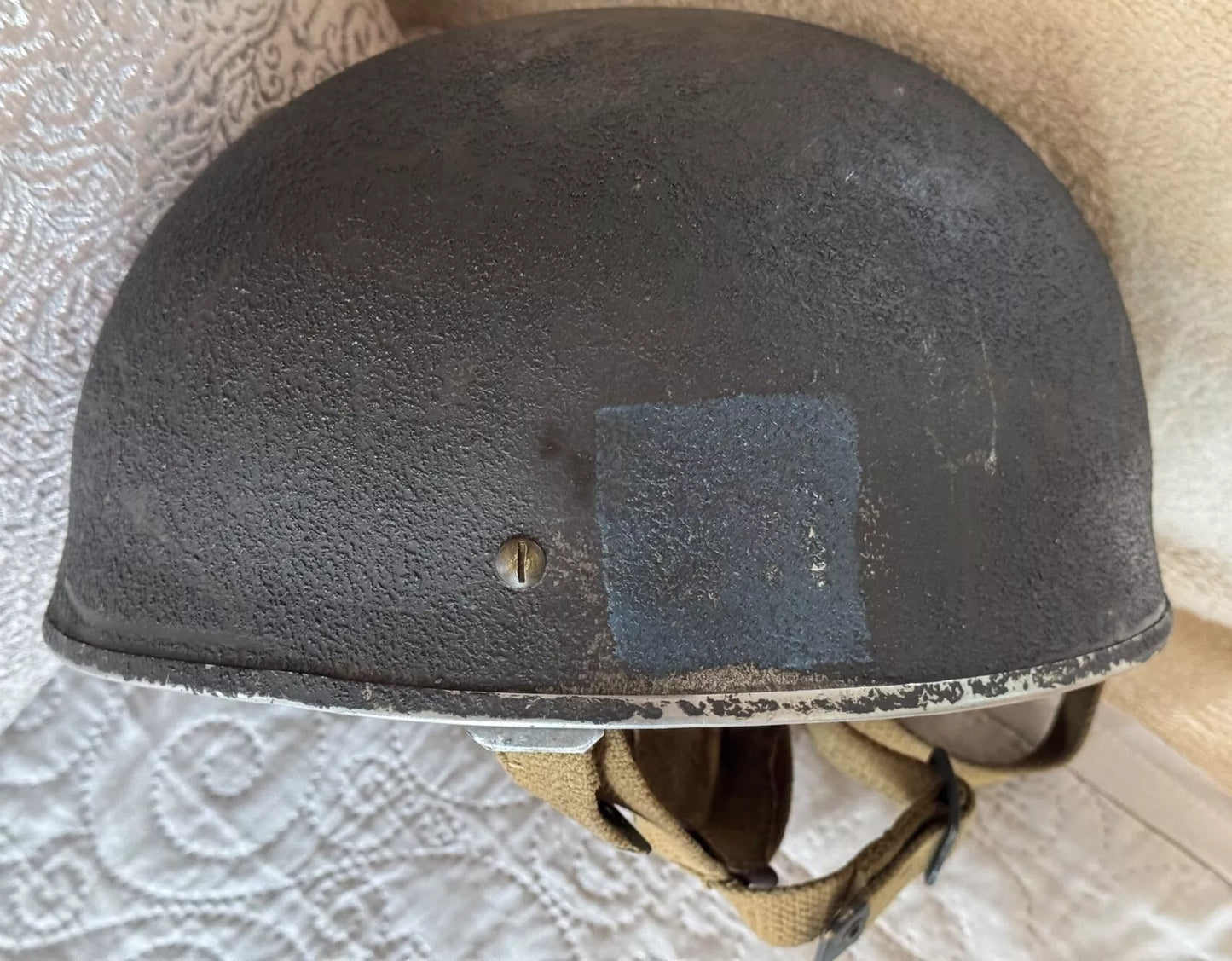 SUPERBE CASQUE GB MK III PARACHUTISTE BRITANNIQUE BMB 1944 SECONDE GUERRE MONDIALE WW2