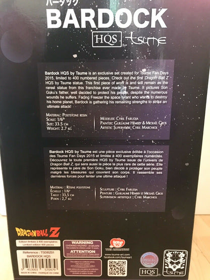 Statue résine HQS Tsume Bardock