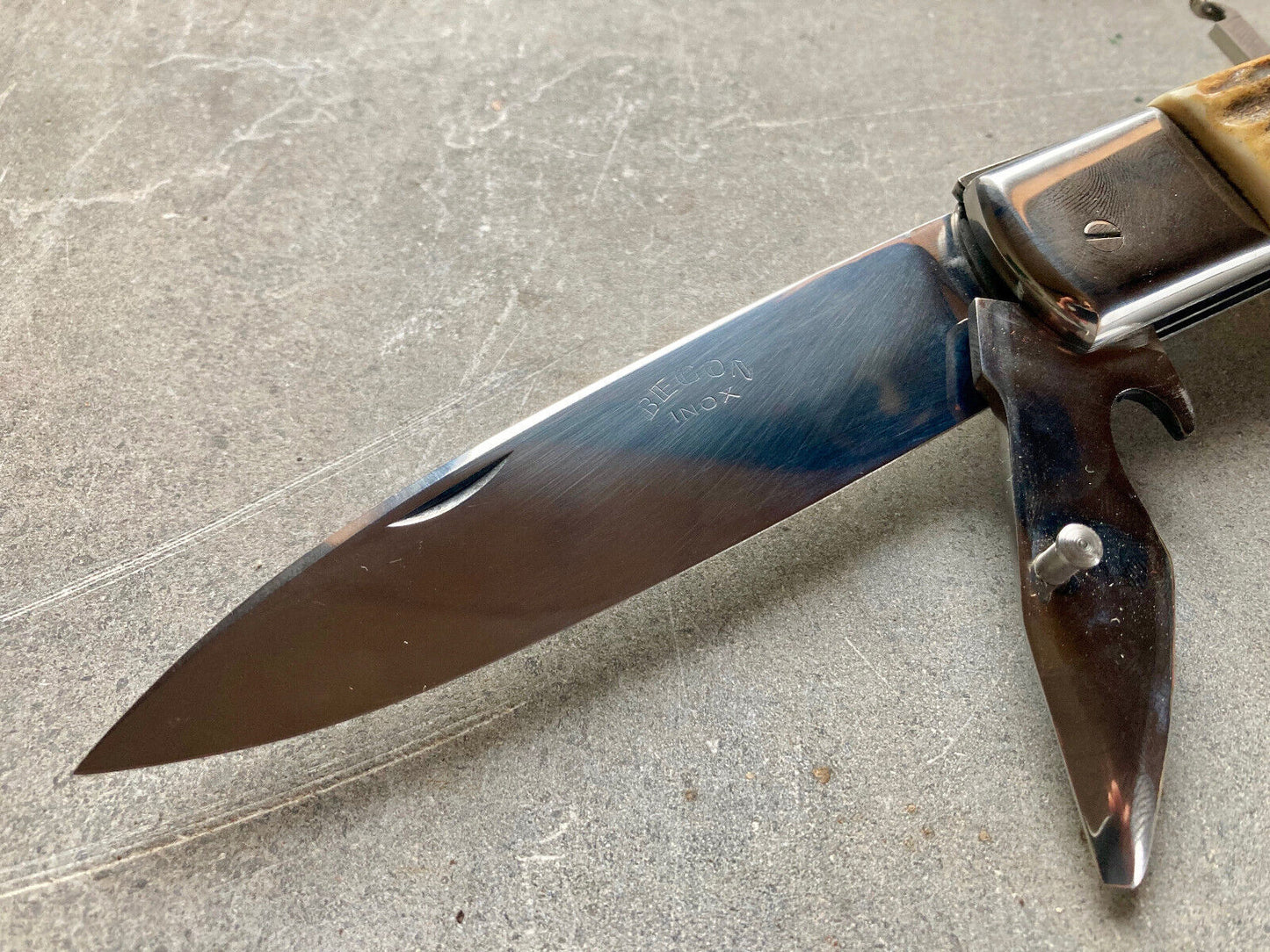 ANCIEN COUTEAU CHASSE "BEGON"  VINTAGE