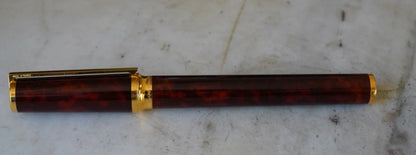 GRAND STYLO PLUME S.T. DUPONT MONTPARNASSE XL OR 18K