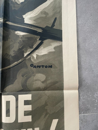 Affiche propagande militaire Authentique ww2