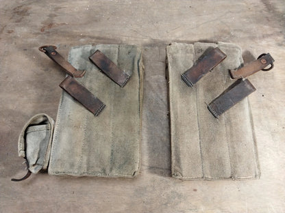 Lot de portes chargeurs Militaria Allemand WW2