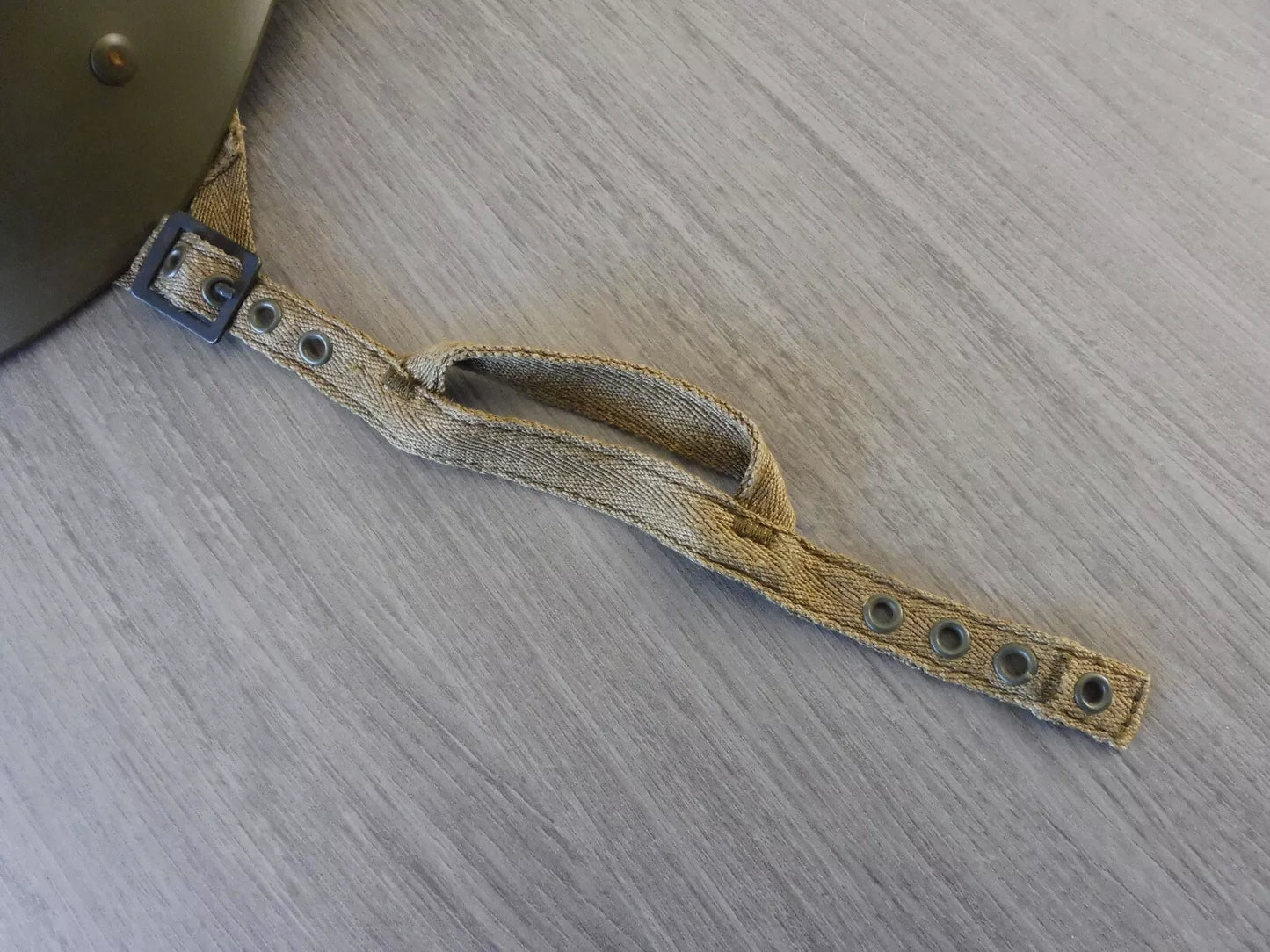 CASQUE PARACHUTISTE COMPLET MODELE 51 ORIGINAL 1953