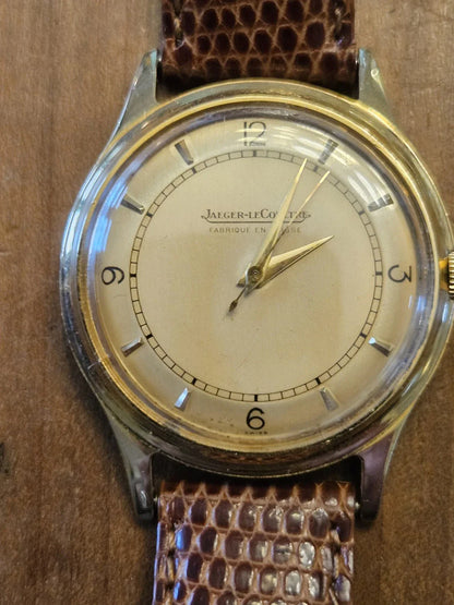 Montre homme Jaeger LeCoultre vintage or 18k 750 massif