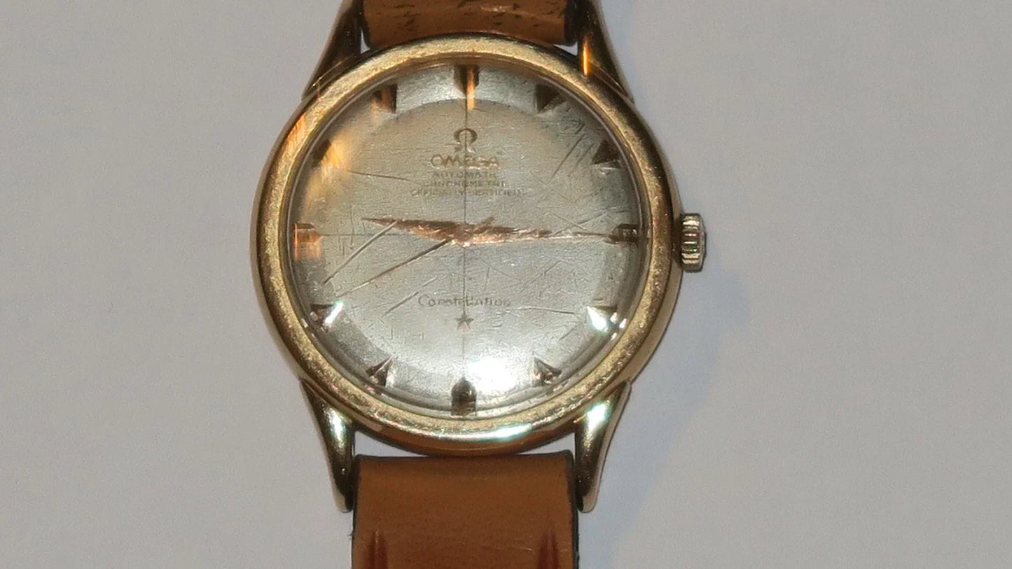 MONTRE OMEGA CONSTELLATION AUTOMATIQUE OR 18 K