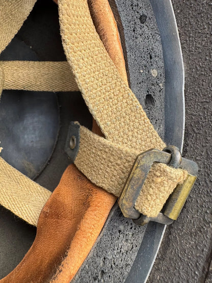 SUPERBE CASQUE GB MK III PARACHUTISTE BRITANNIQUE BMB 1944 SECONDE GUERRE MONDIALE WW2