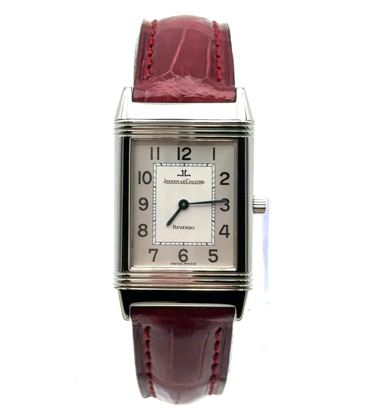 Montre Jaeger LeCoultre Reverso acier à remontage manuel