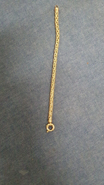 Bracelet or 18 carats 750