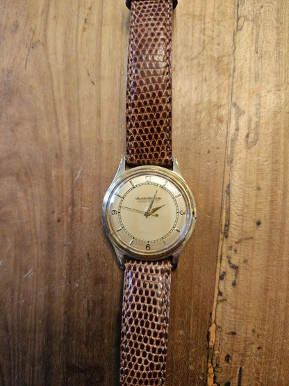 Montre homme Jaeger LeCoultre vintage or 18k 750 massif