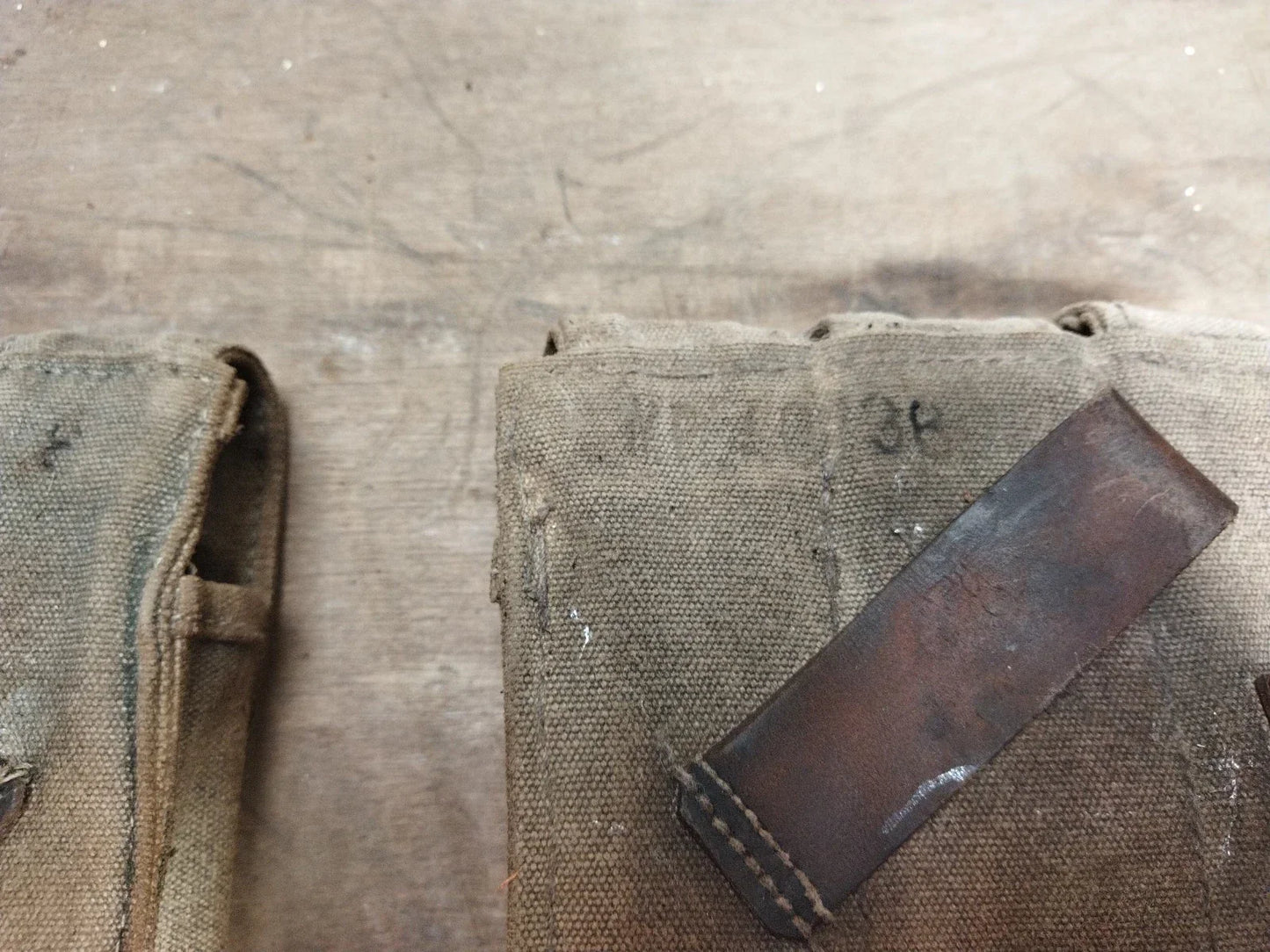 Lot de portes chargeurs Militaria Allemand WW2