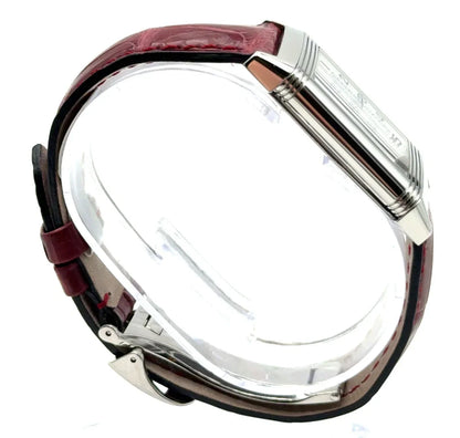 Montre Jaeger LeCoultre Reverso acier à remontage manuel