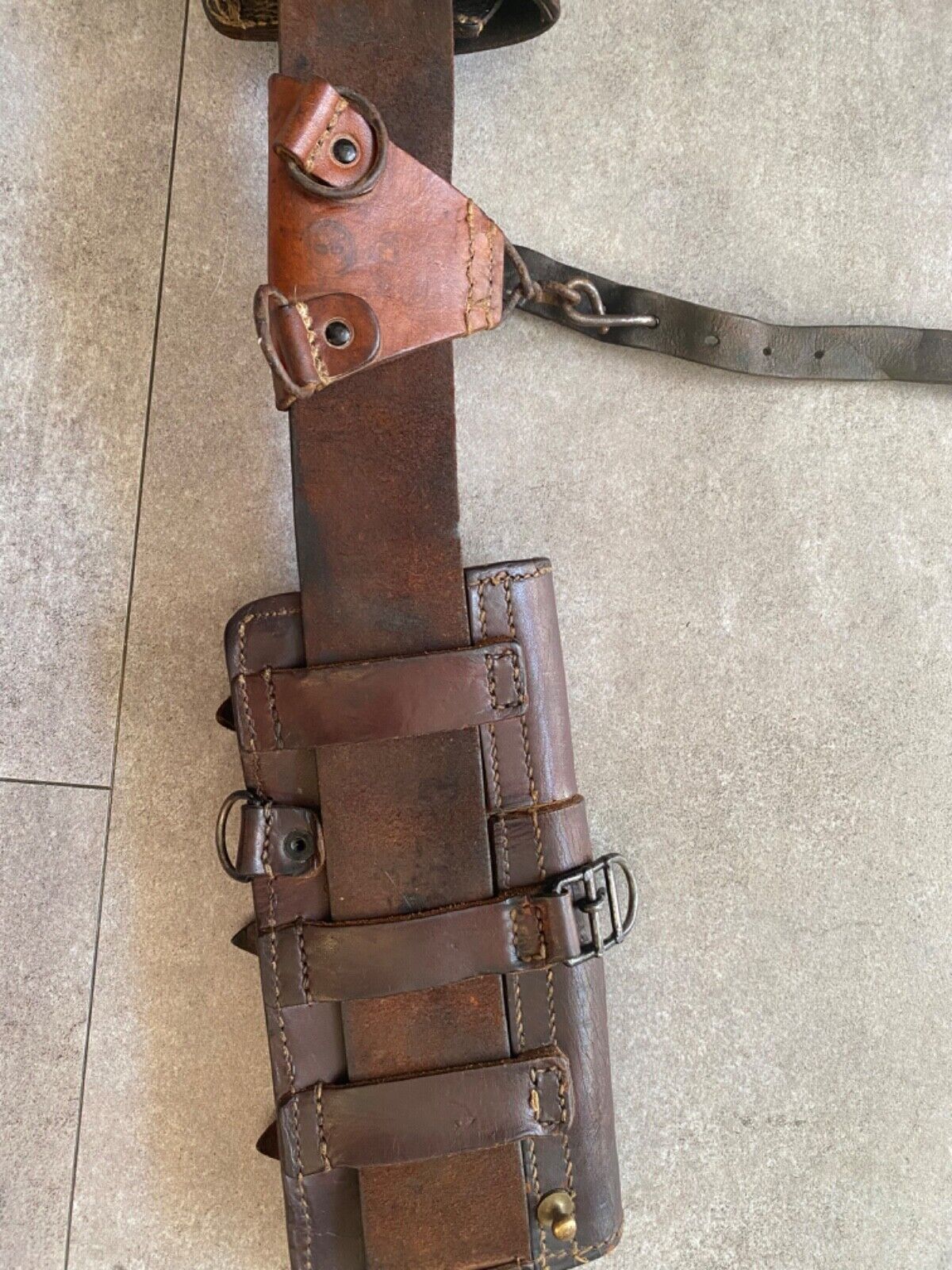 Rare cartouchière France 1940