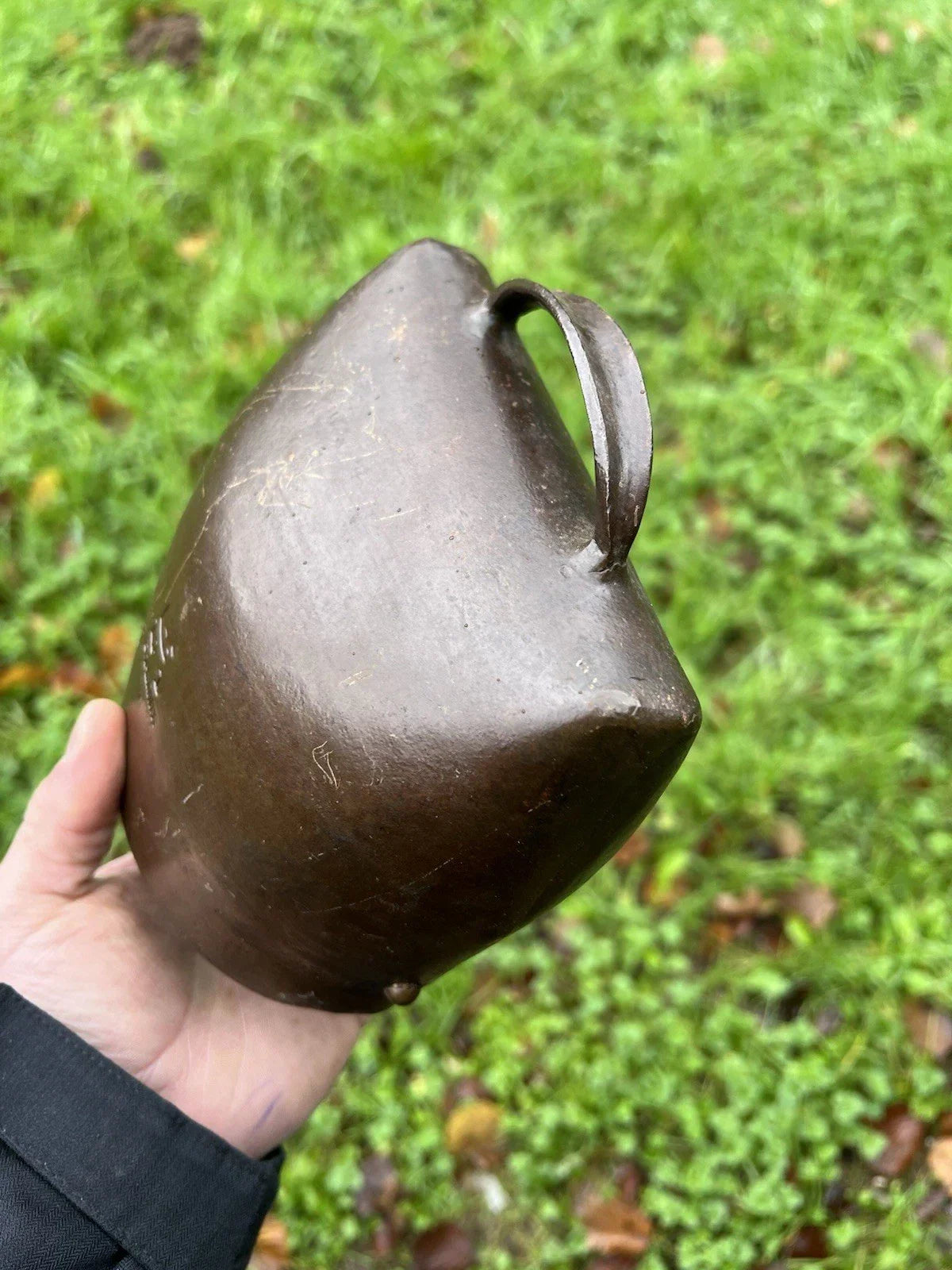 CLOCHE SONNAILLE FER FORGE ART POPULAIRE DEVOUASSOUD