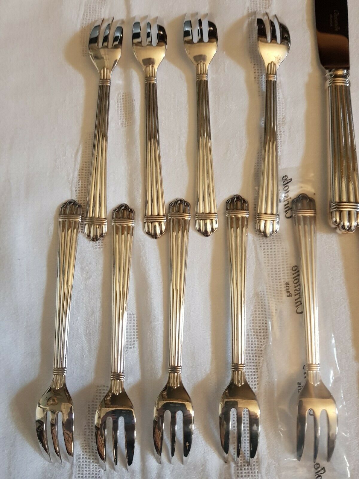 Ménagère Christofle 46 pièces en métal argenté