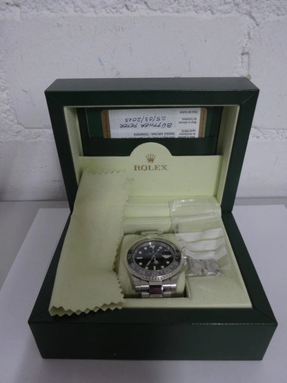 Rolex GMT-Master II Oyster Perpetual 116710LN – Acier inoxydable – Cadran noir – 40 mm