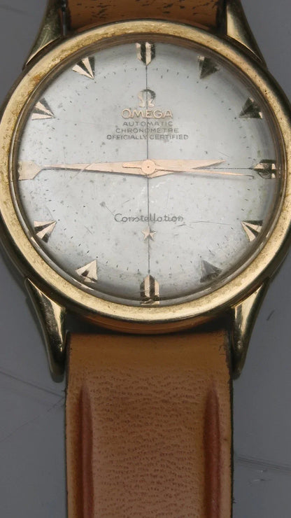 MONTRE OMEGA CONSTELLATION AUTOMATIQUE OR 18 K