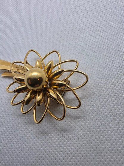 Ancienne broche en or 18k 750 vintage