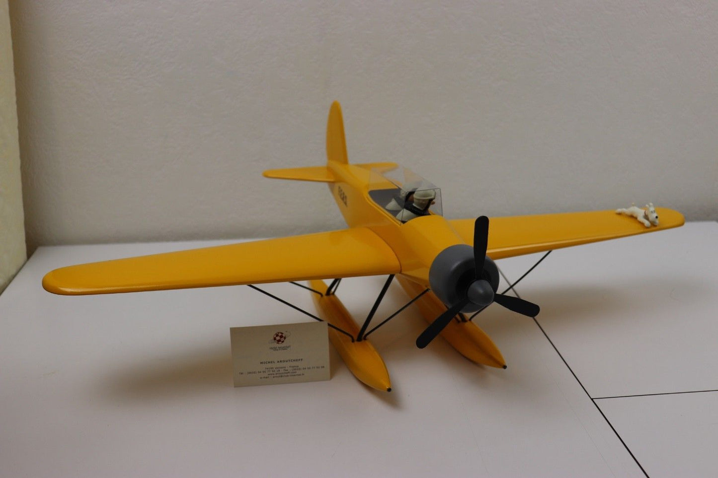 Avion Tintin par Michel Aroutcheff