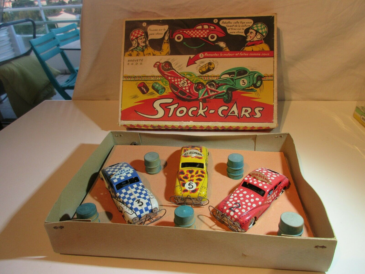 ANCIEN COFFRET CAR GUSTAVE GAUMIER ORIGINAL