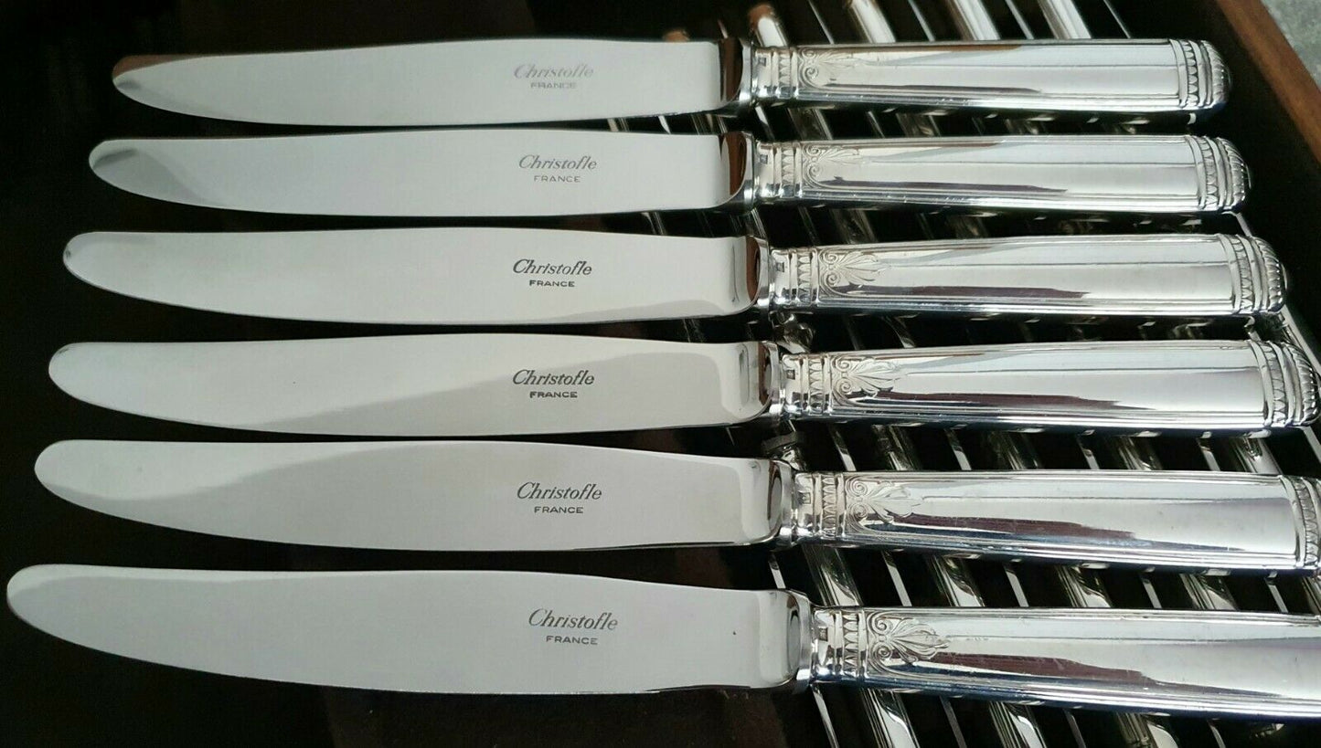 Ménagère Christofle Malmaison 61 Pièces