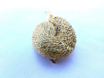 MAGNIFIQUE BROCHE FRANÇAISE EN OR 18 CARATS