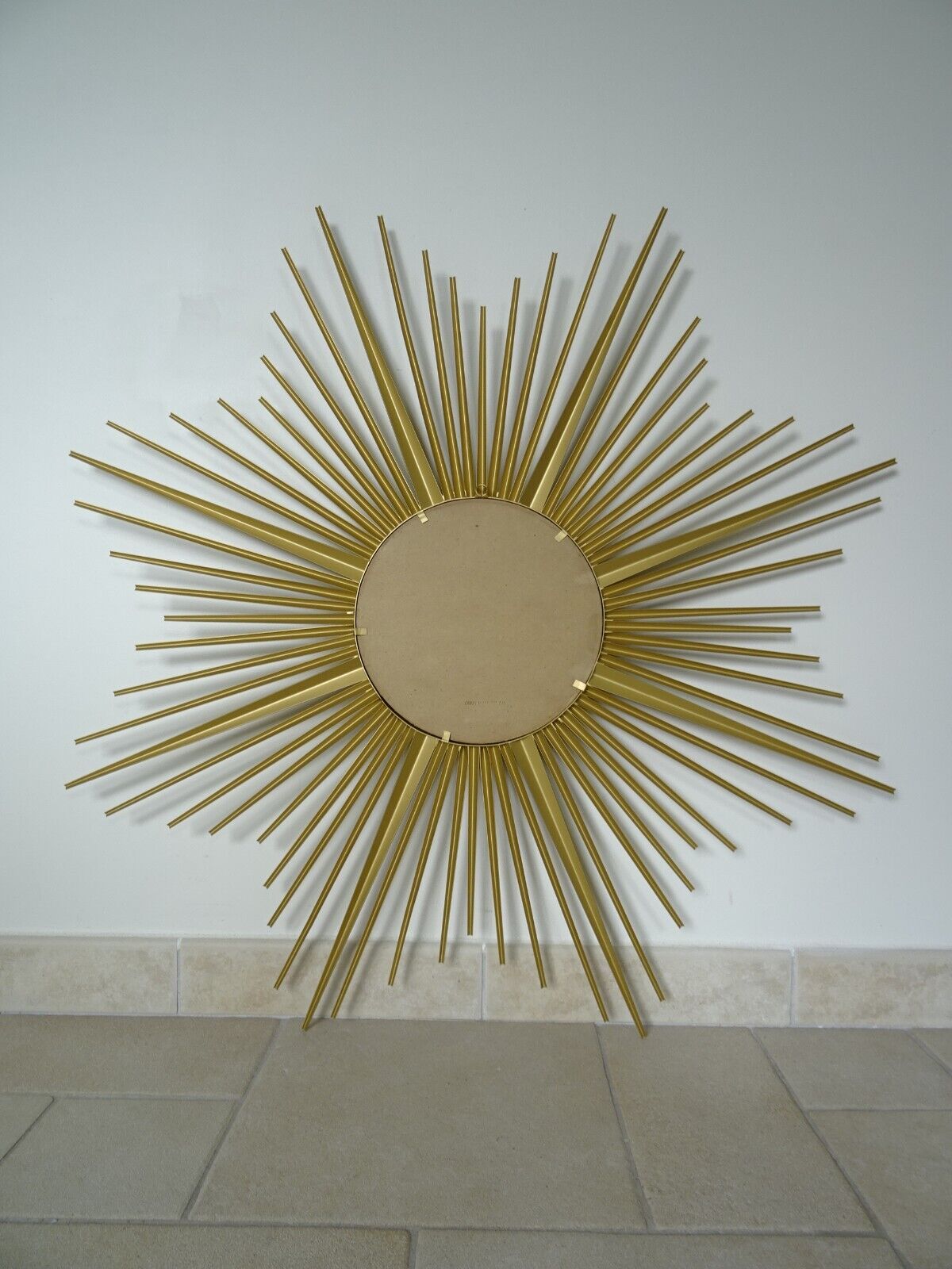 Ancien Miroir Soleil signé Chaty-Vallauris