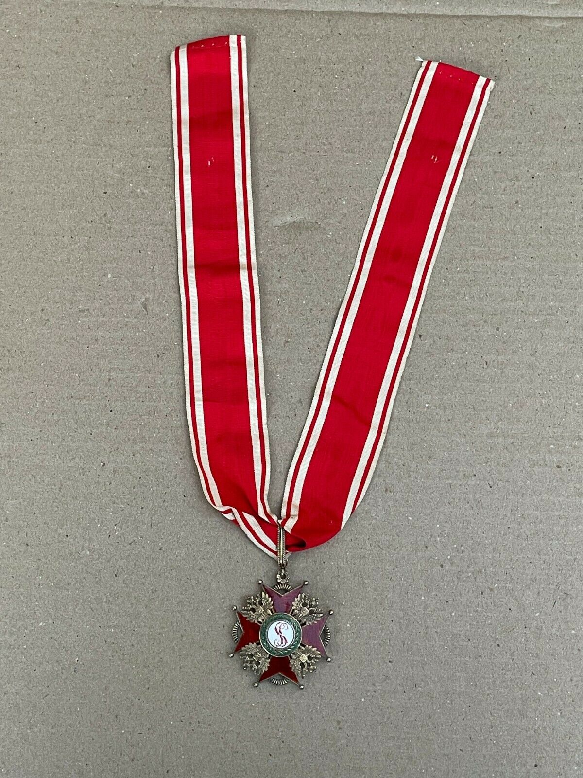 Médaille croix de l'ordre de saint stanislas