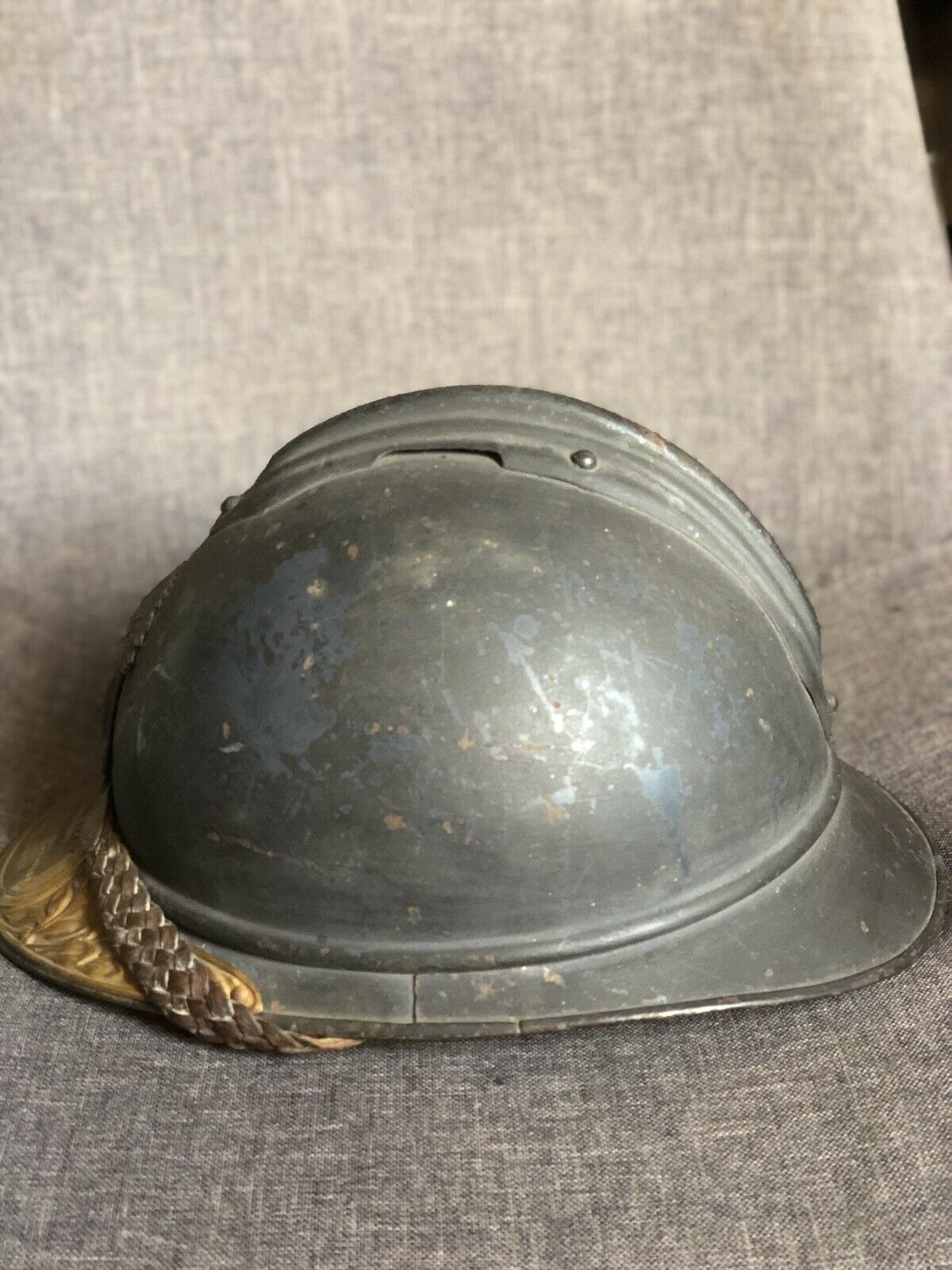 Casque Adrian officier Infanterie Coloniale