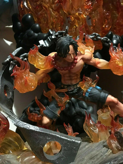 STATUE ONE PIECE: PORTGAS D.ACE TSUME ART HQS N°545