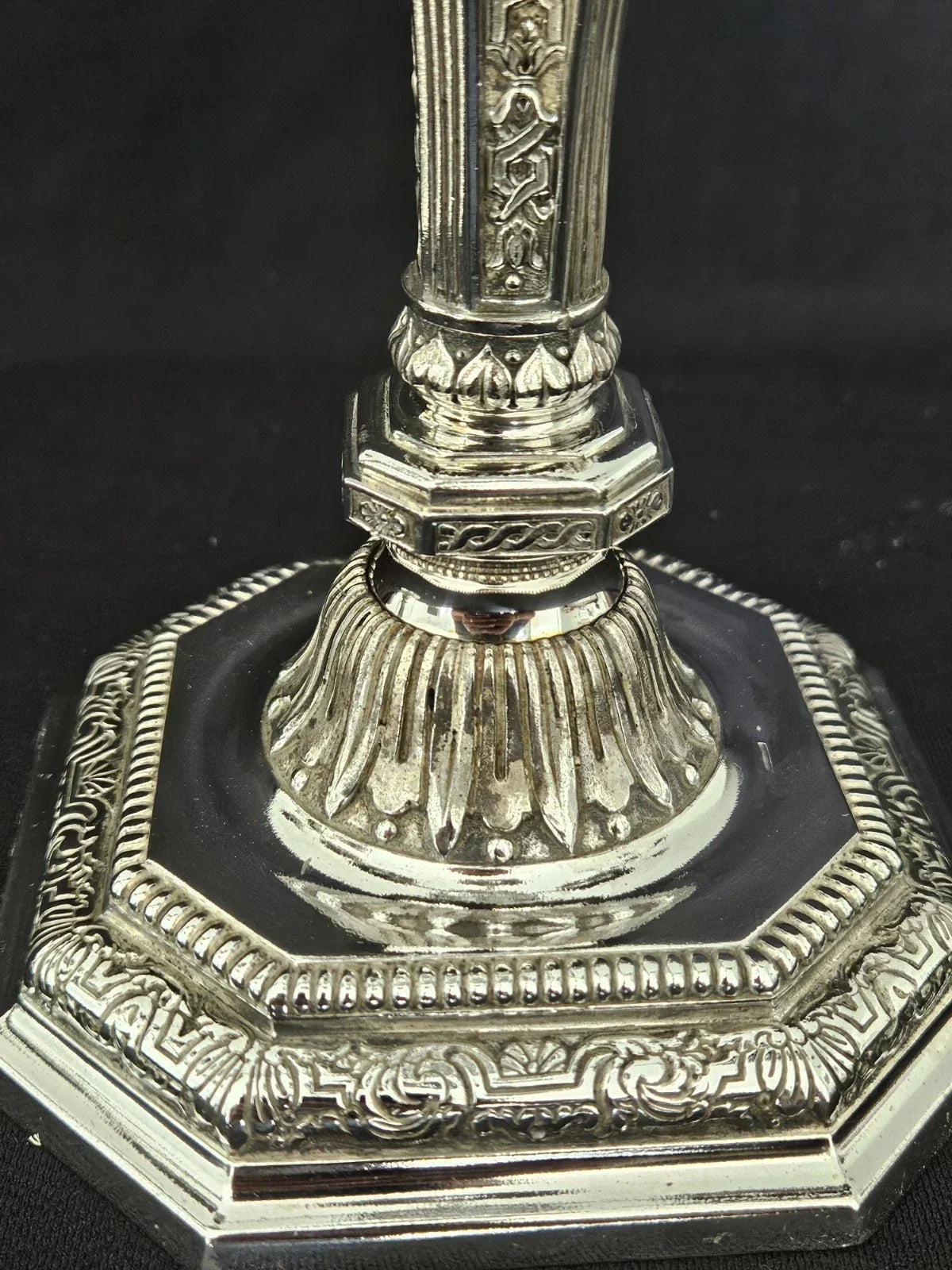 Paire Chandeliers Christofle Duperier