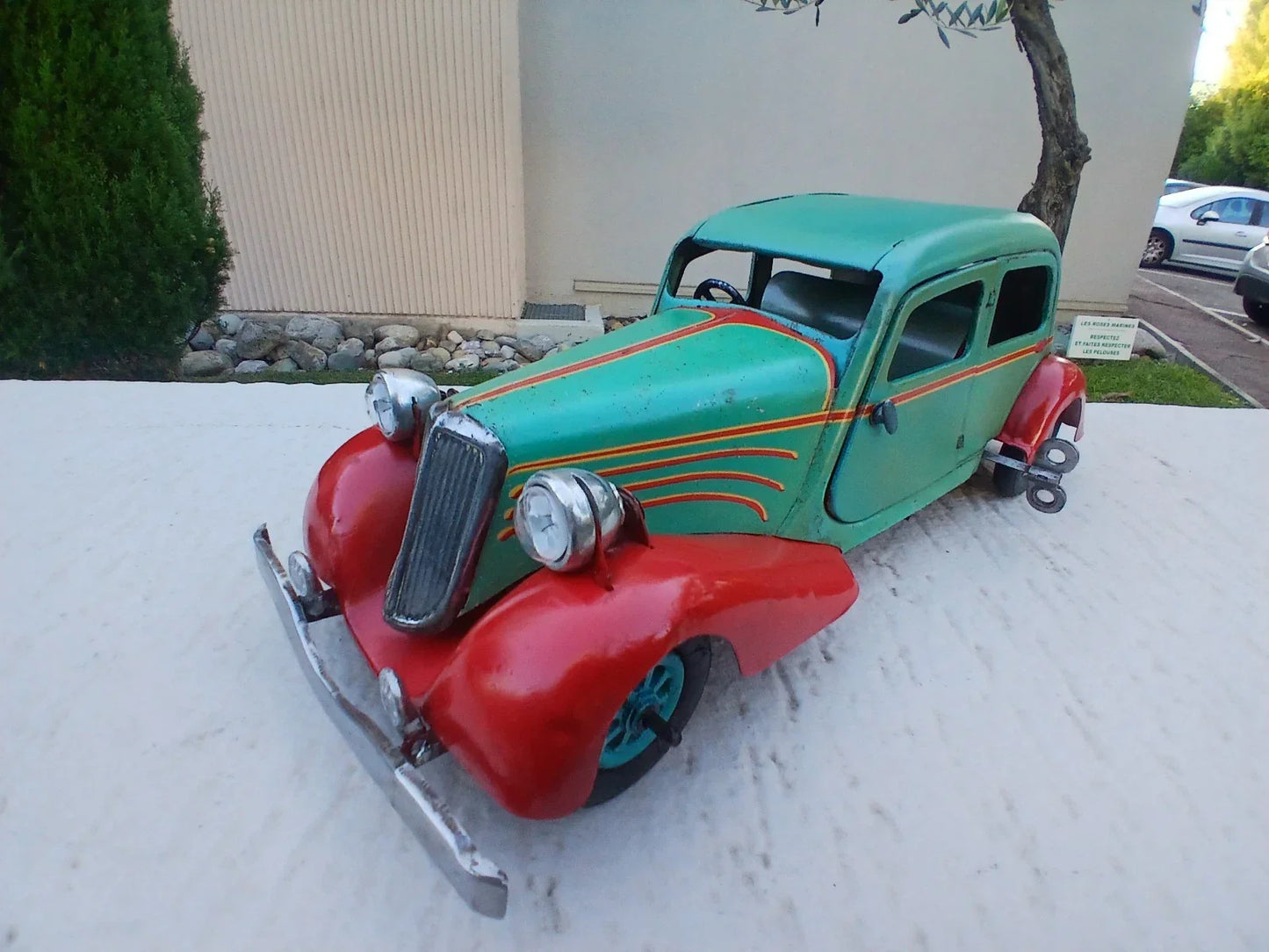 Ancien jouet mécanique JEP Renault Nervasport de 1937