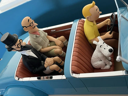 Magnifique voiture Tintin  1/12