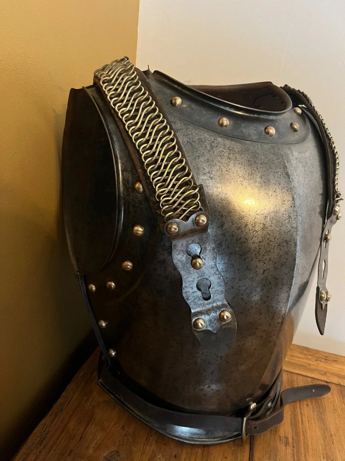 Ancien cuirasse de cuirassier de la garde impériale