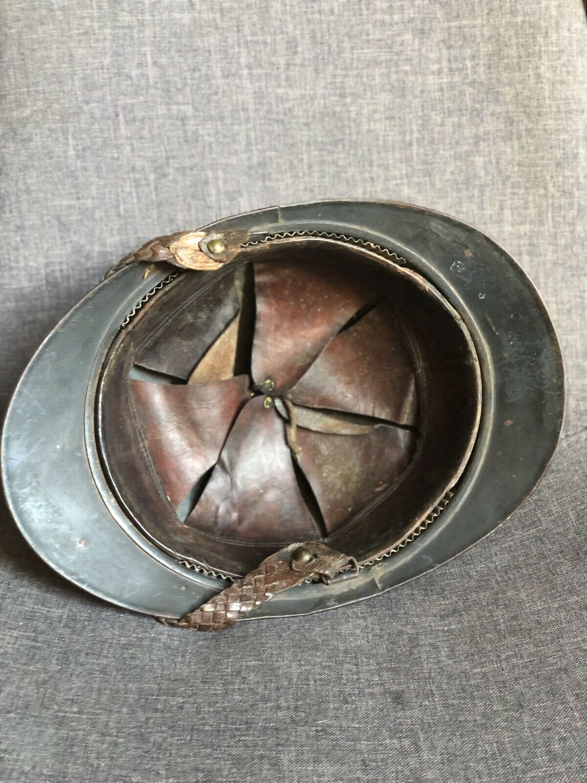 Casque Adrian officier Infanterie Coloniale