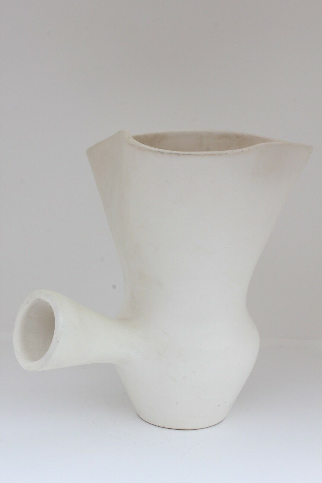 Ancien vase de Capron décor de personnage