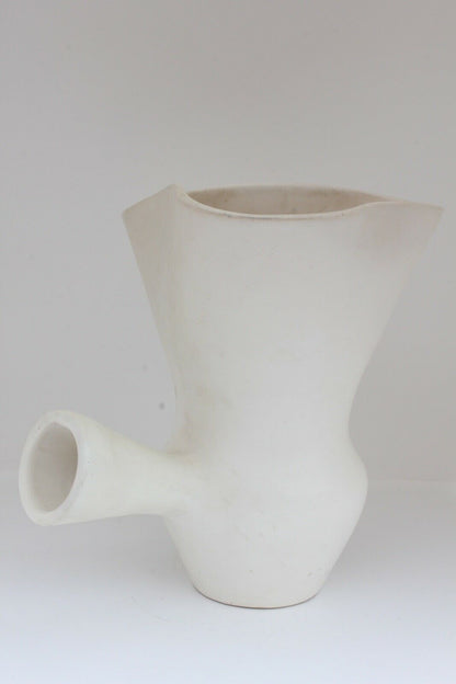 Ancien vase de Capron décor de personnage