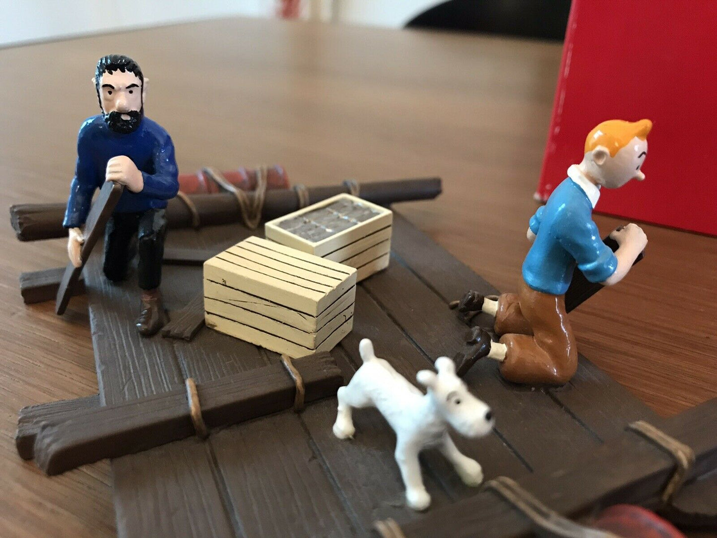 Figurine Pixi Tintin « Le Radeau »