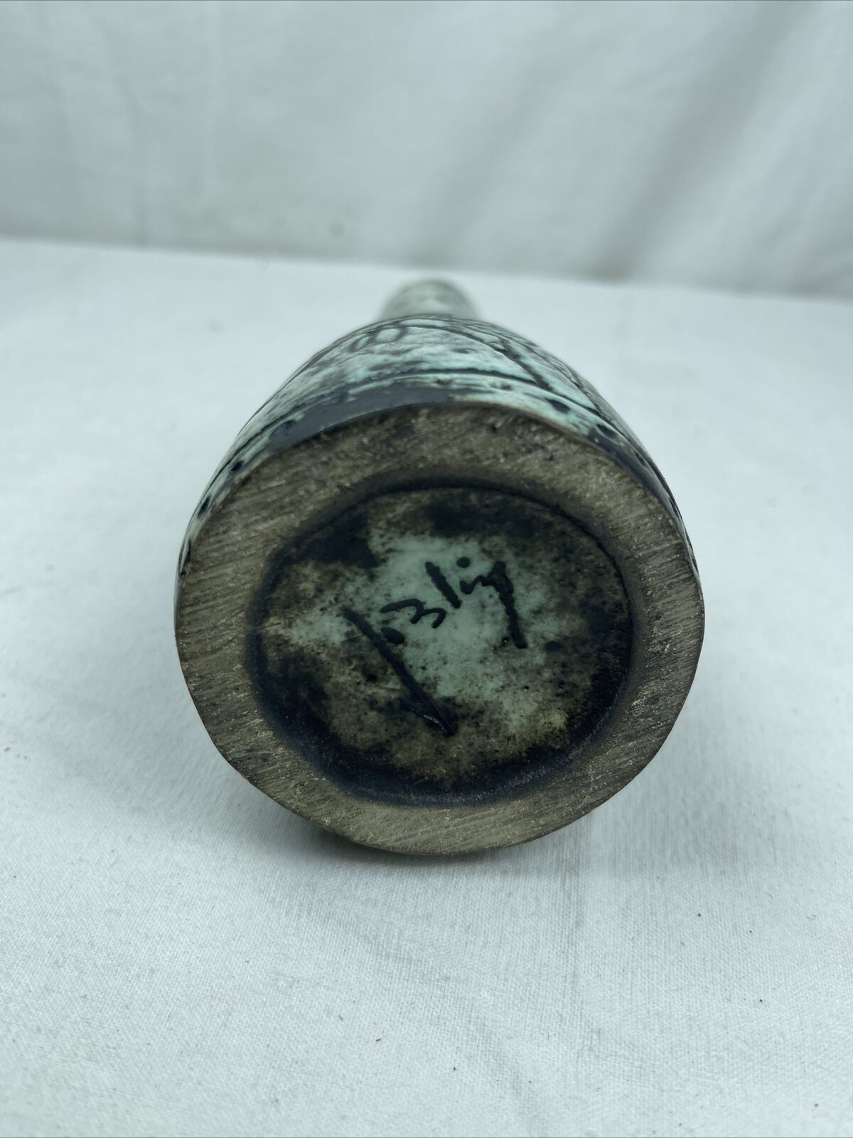 Superbe bouteille céramique