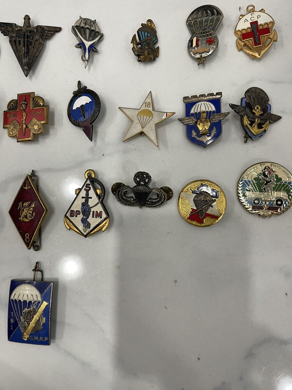 Lot insignes militaire Médaille WWI